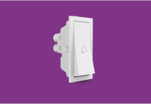 10 Amp Bell Push 1M(MIRCHI) (V1003) – V-Five Series | Vinayak Electricals